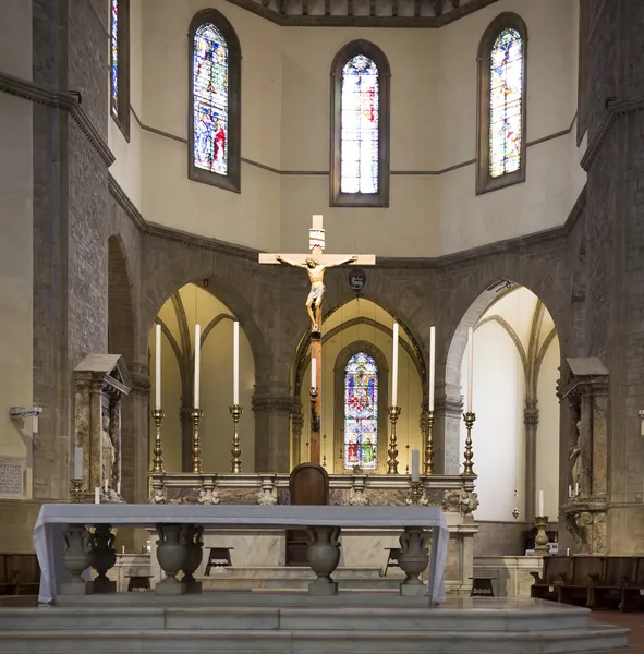 Altar of the Duomo. Florence — Stock Photo, Image