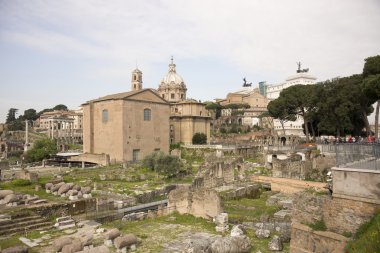  Roma Forumu ziyaret turist 