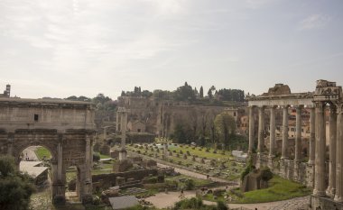  Roma Forumu ziyaret turist 