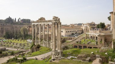  Roma Forumu ziyaret turist 