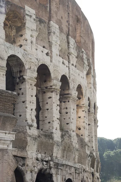 The Flavian Amphitheatre or Coliseum ,the Majestic  Amphitheater — Stock Photo, Image