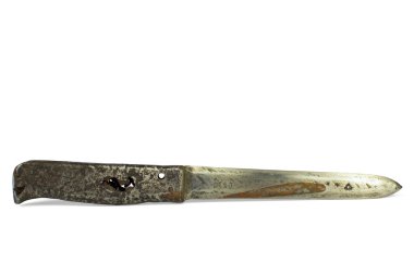İkinci Dünya Savaşı Sovyet ordusu süngü ile izole rusted