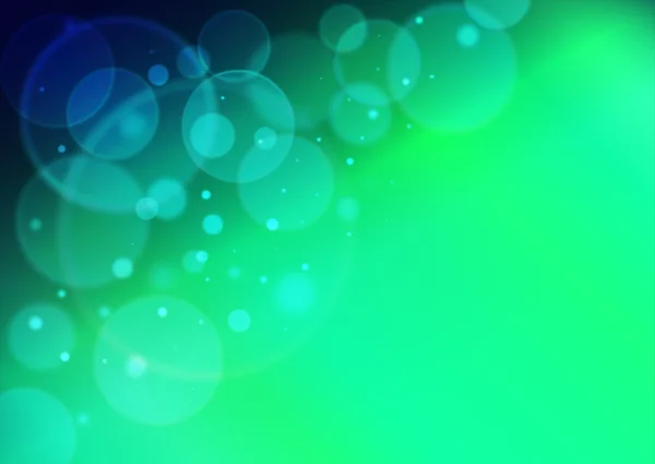 Fondo de vector bokeh azul y verde — Archivo Imágenes Vectoriales