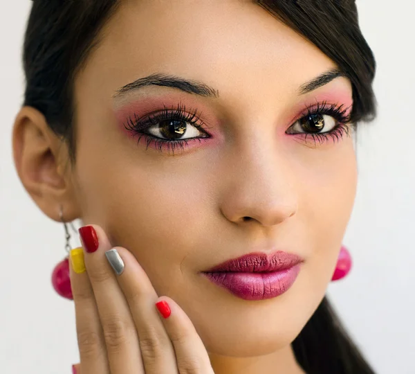 Schönes Make-up — Stockfoto