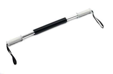 göğüs için Flex bar. esnek çubuk üzerinde beyaz izole