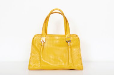 sevimli sarı yaz çanta.