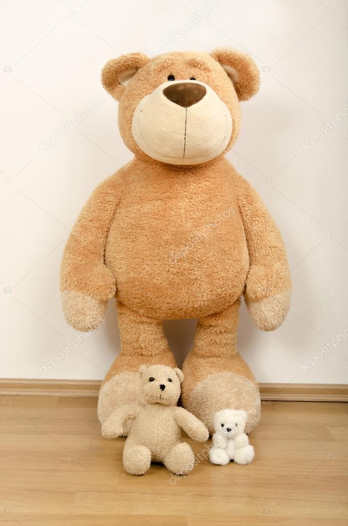 big and small toys
