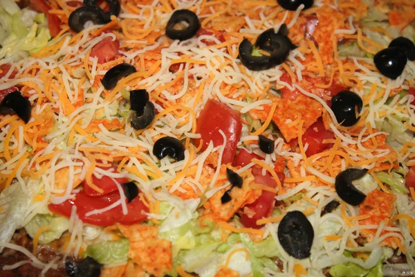 Taco pizza večer Royalty Free Stock Obrázky