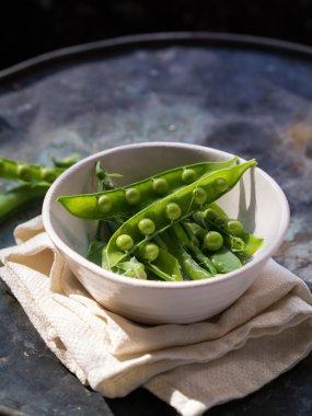 taze çekilmiş bezelye