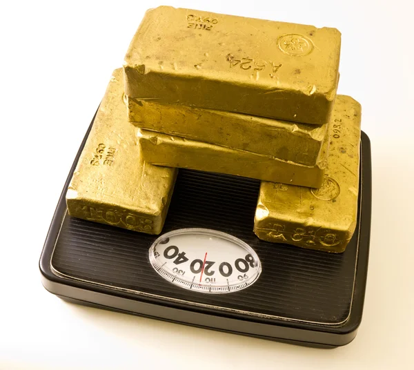 Värt din vikt i guld — Stockfoto