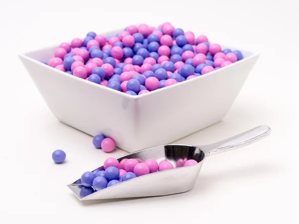 Scoop full of Colorful Candy — Stock Photo, Image