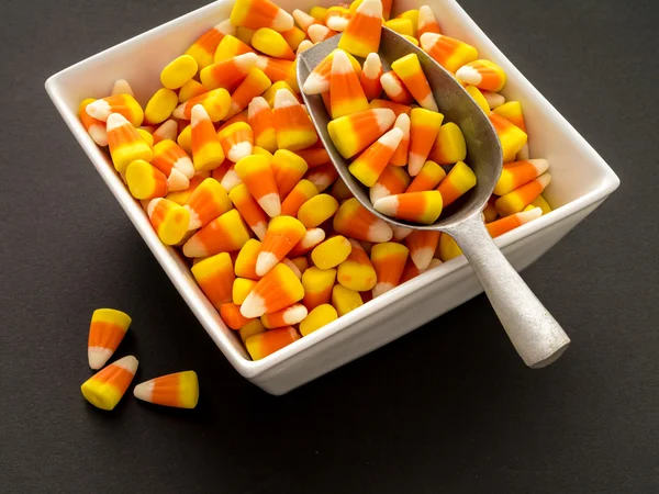Buffet de milho de doces de Halloween — Fotografia de Stock