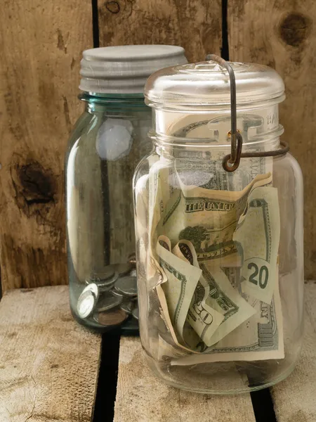 Hiding Money — Stock Photo, Image