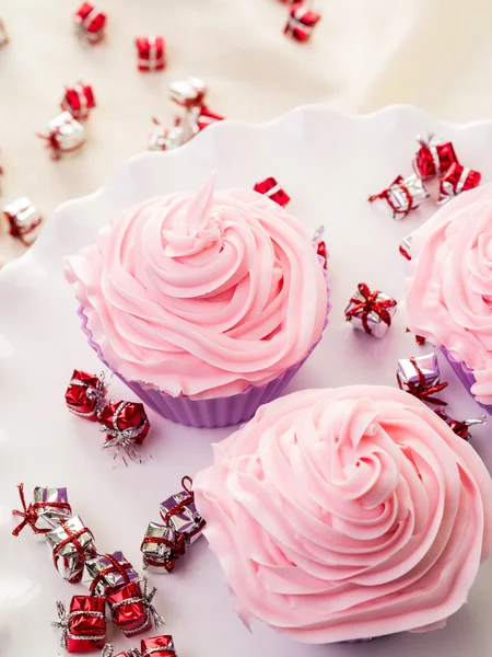 Cupcake zum Geburtstag — Stockfoto