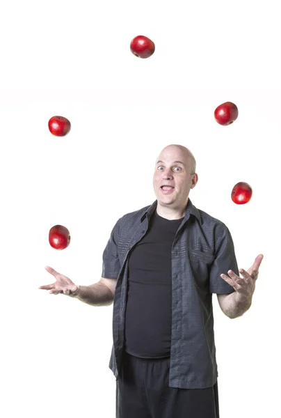 Juggling too many things at once — Stock Photo, Image