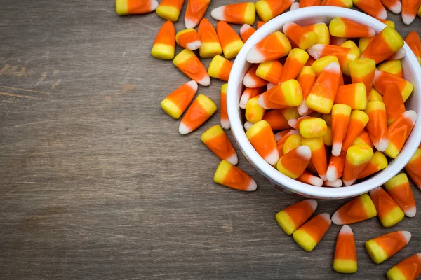 Candy corn hranice — Stock fotografie