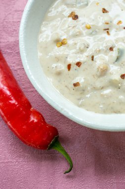 kremalı yengeç çorbası