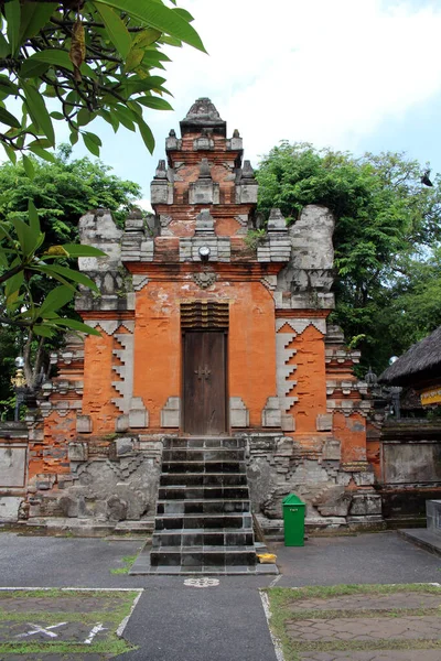 Ziegelsteintore Und Tür Von Pura Agung Jagatnatha Von Denpasar Bali — Stockfoto