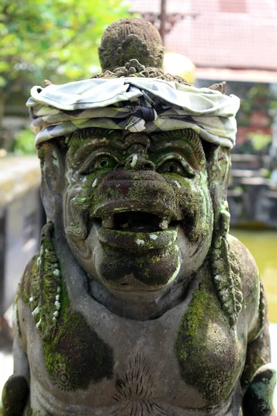 Closeup Portrait View Statue Jagatnatha Temple Bali Taken January 2022 — Stock Photo, Image