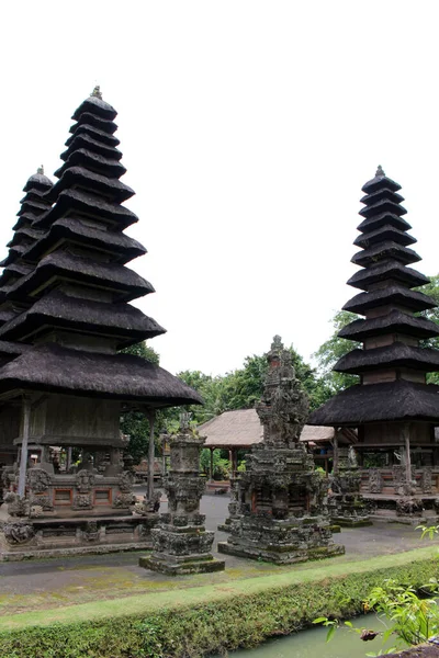 Arquitetura Telhado Único Templo Taman Ayun Bali Tomado Janeiro 2022 — Fotografia de Stock