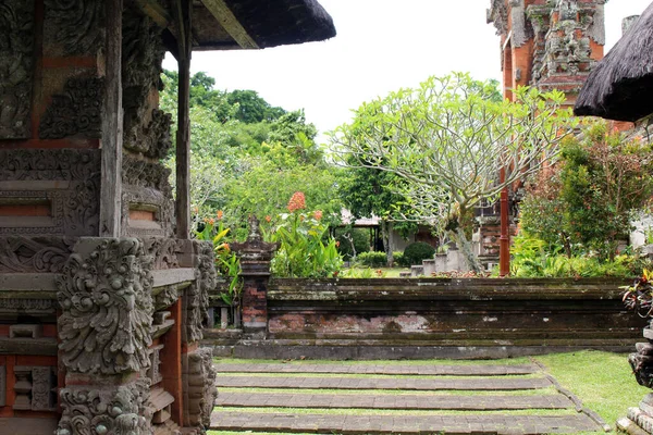 Patrimonio Mondiale Dell Unesco Complesso Del Tempio Taman Ayun Bali — Foto Stock