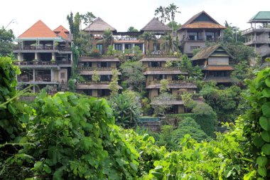 Campuhan tepesi çevresindeki boş villalar. Ocak 2022 'de çekildi..