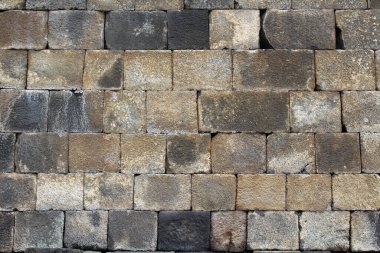 Borobudur Tapınağı 'nın kaya ya da taş düzenlemesi.