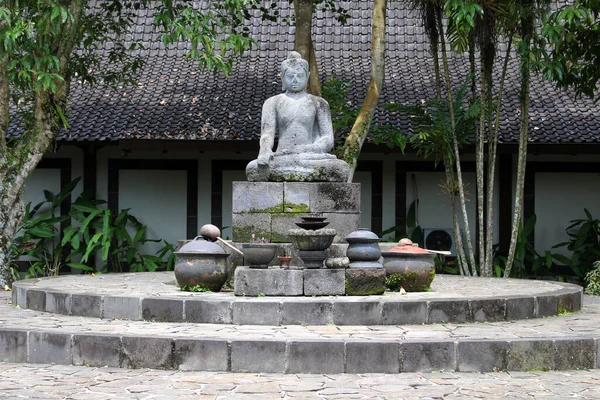 Незаконченная Статуя Будды Найдена Главной Ступе Храма Боробудур Взято Марте — стоковое фото
