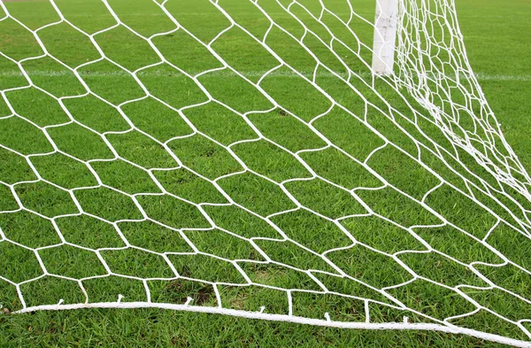 White football net — Stock Photo, Image