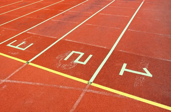 Running track — Stock Photo, Image