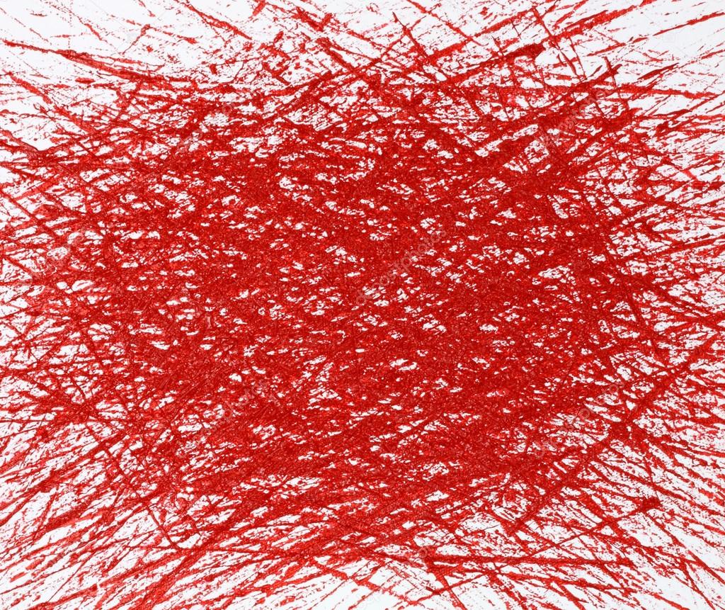 Abstract painting red lines