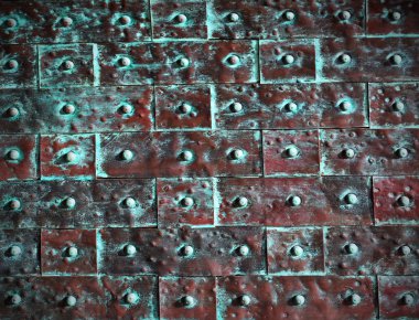 Model arka plan sorunsuz soyut metal doku