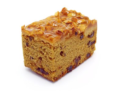 Kahveli kek ile kaşu fındık toping