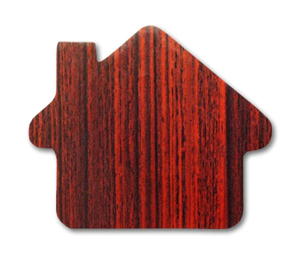 Wooden house icon — Stock Photo, Image