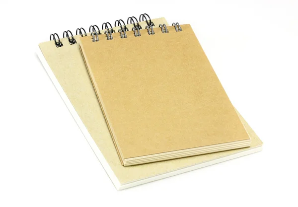 Dos cuadernos en blanco — Foto de Stock