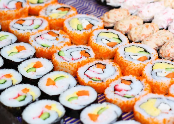 寿司的日本料理 — 图库照片