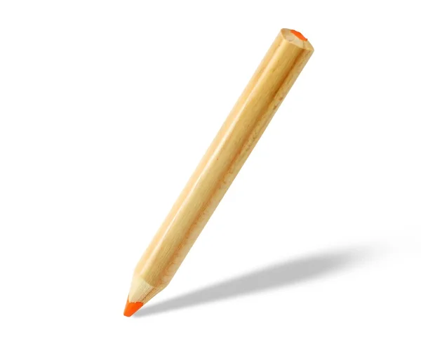 Barevné tužky izolovaných na bílém. — Stock fotografie