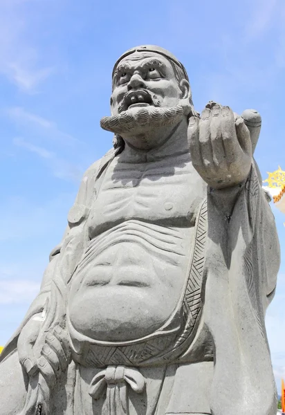 Chinese stone statue in phuket — Stock Photo, Image