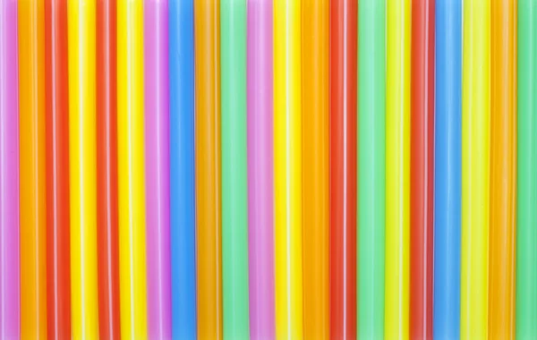 Colorful drinking straws background. — Stock Photo, Image