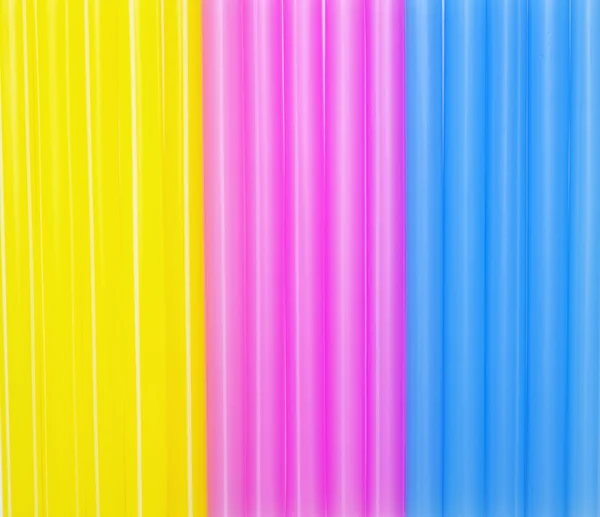 Colorful drinking straws background. — Stock Photo, Image