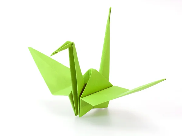 Żuraw Origami — Zdjęcie stockowe