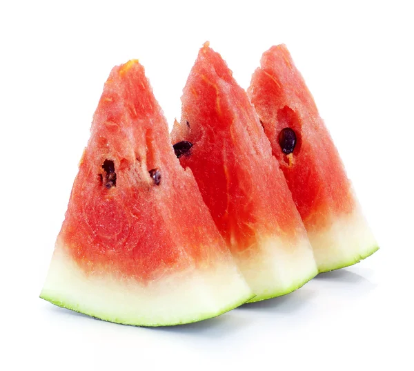 Slice of water-melon on a white background — Stock Photo, Image