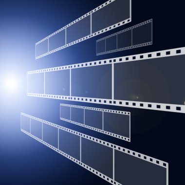 Film şeridi arka plan