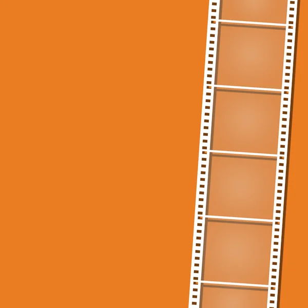 Lege Filmstrip op achtergrond — Stockfoto