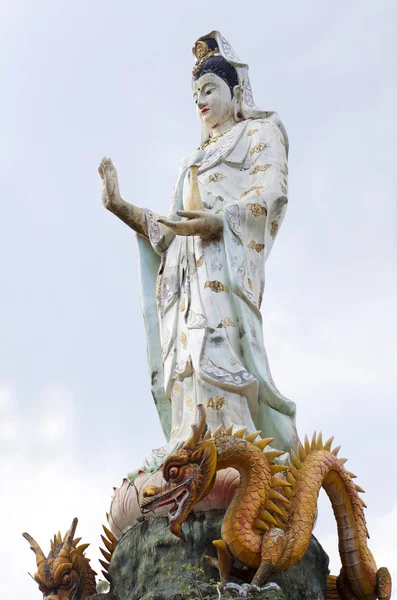 Chinese god in de tempel, phangnga, thailand. — Stockfoto