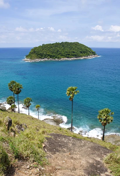 Vista superior da ilha de phuket, Tailândia — Fotografia de Stock