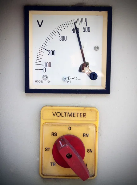 Volt meter — Stock Photo, Image