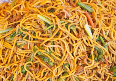 phuket vejetaryen Festivali hokkien yerel erişte beni kovdu.