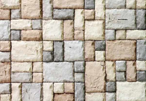 Muro di mattoni moderni — Foto Stock