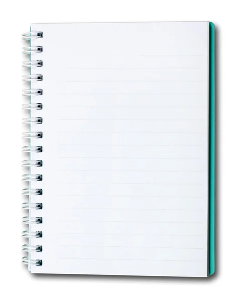 Paper notebook right page — Stock Photo, Image